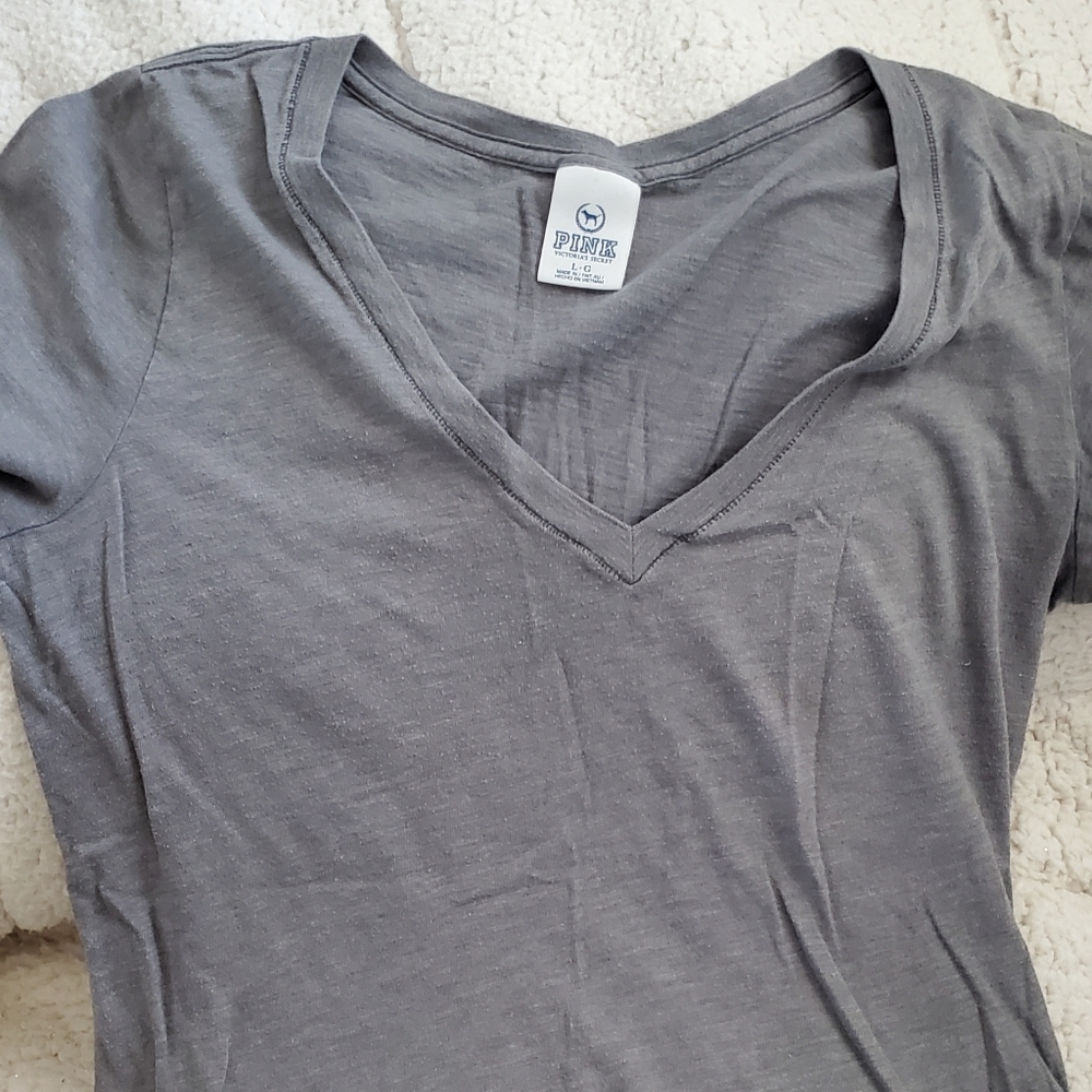 PINK by Victoria's Secret v neck t shirt